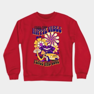 Hippie Vibes Crewneck Sweatshirt